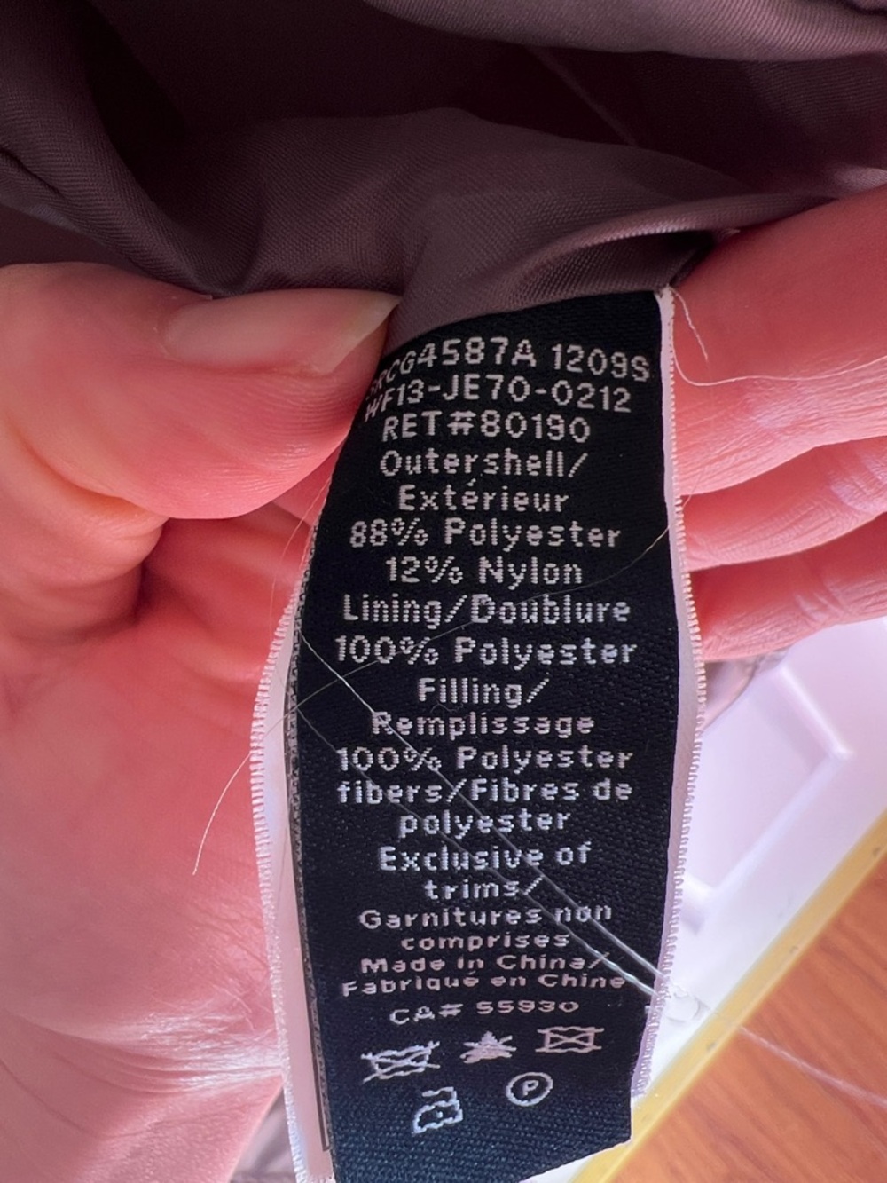 Jessica Women's Faux-Fur Trim Quilted Puffer Coat - Light Taupe - Picture 14 of 15